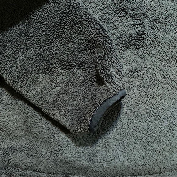 North Face Teal Fleece Zip-Up - Picture 5 of 7